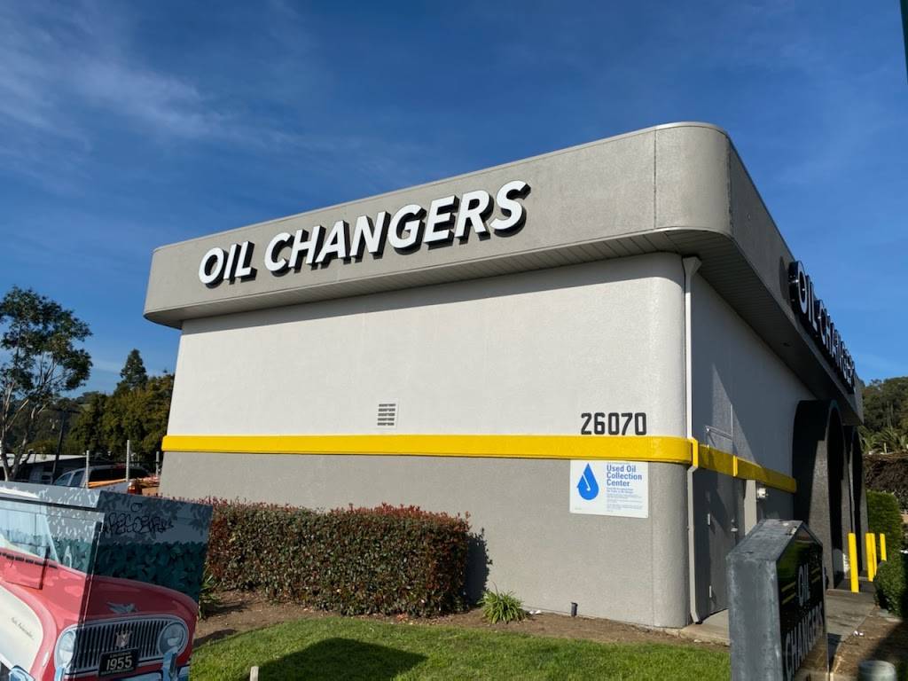 Oil Changers | 26070 Mission Blvd, Hayward, CA 94544, USA | Phone: (510) 727-0608