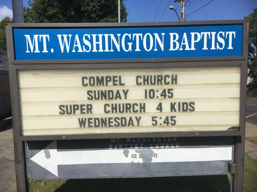 Mt Washington Baptist Church | 9623 E Independence Ave, Independence, MO 64053, USA | Phone: (816) 254-5688