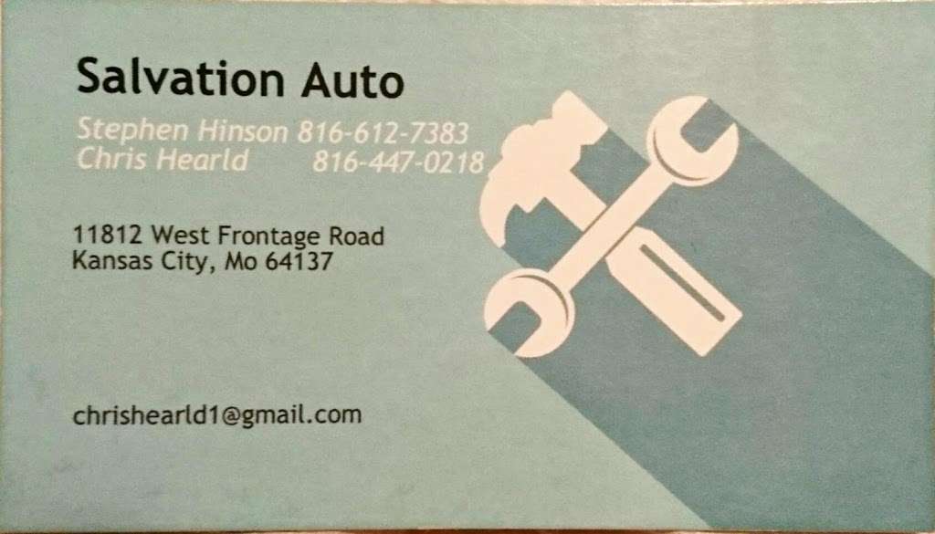 Salvation Auto Repair | 11812 W Frontage Rd, Kansas City, MO 64137, USA | Phone: (816) 447-0218