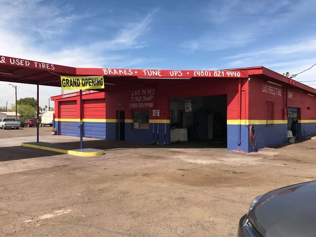 Los Perez Tire Shop | 598 E Chandler Blvd, Chandler, AZ 85225, USA | Phone: (480) 821-4440
