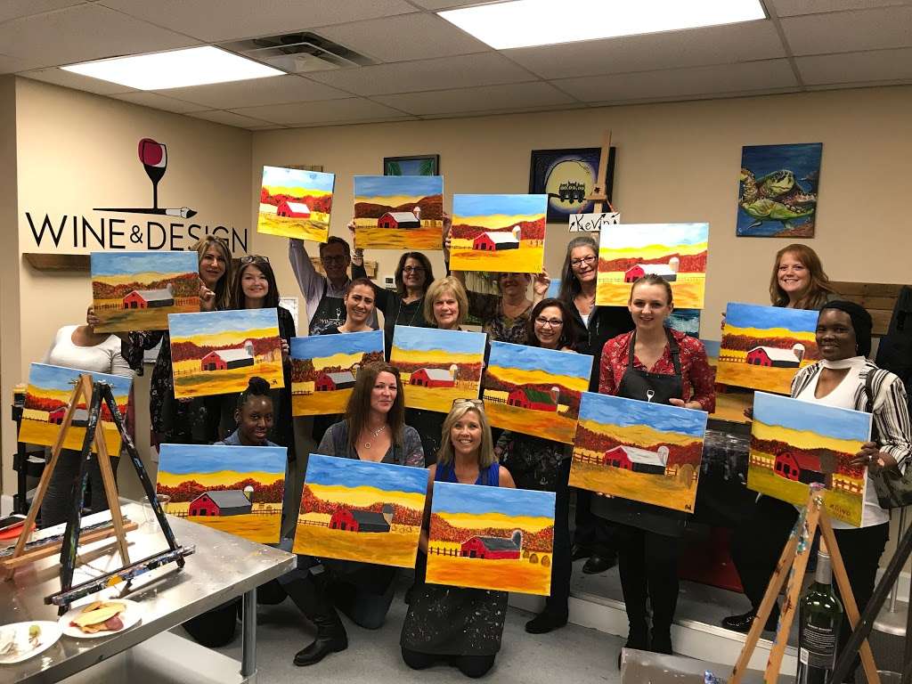 Wine & Design, Paint & Sip, BYOB | Meadowcrest Building 133 Route 94, South St, Warwick, NY 10990, USA | Phone: (845) 544-2487