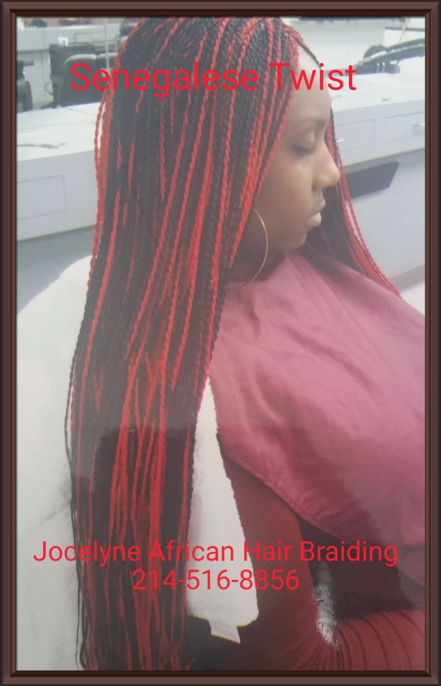 Jocelyne African Hair Braiding | 320 E Belt Line Rd #104, DeSoto, TX 75115, USA | Phone: (214) 516-8856