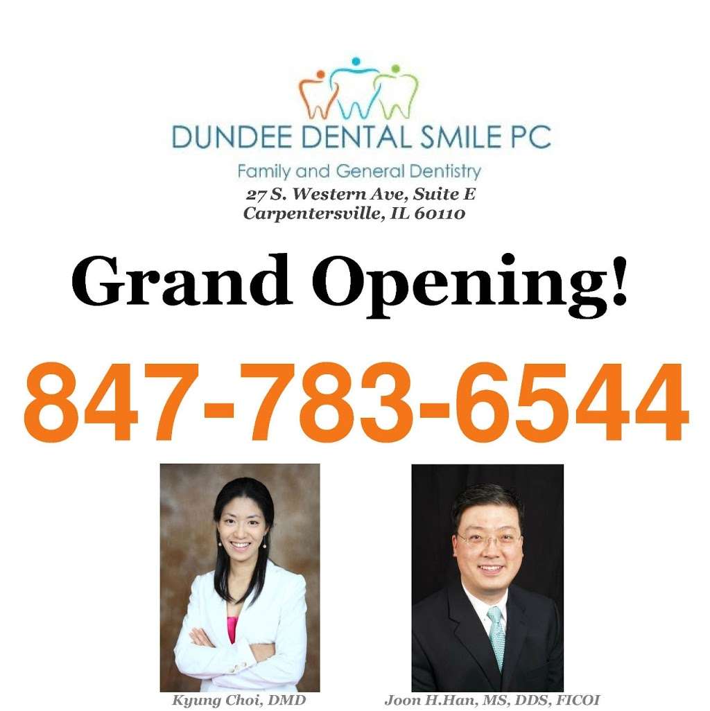 Dundee Dental Smile PC | 27 S Western Ave, Carpentersville, IL 60110, USA | Phone: (847) 783-6544