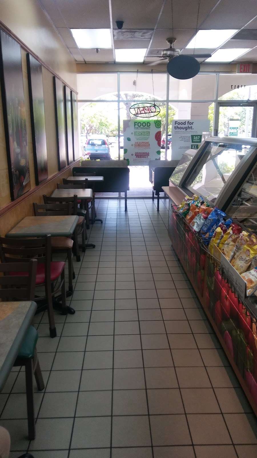 Subway Restaurants | 11917 W Sunrise Blvd, Plantation, FL 33323, USA | Phone: (954) 915-8859