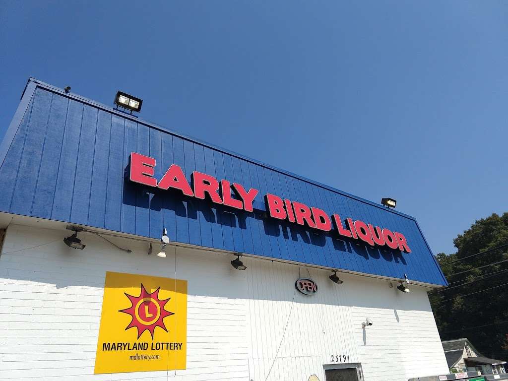 Early Bird Liquor Store | 23791 Mervell Dean Rd, Hollywood, MD 20636, USA | Phone: (301) 373-2828