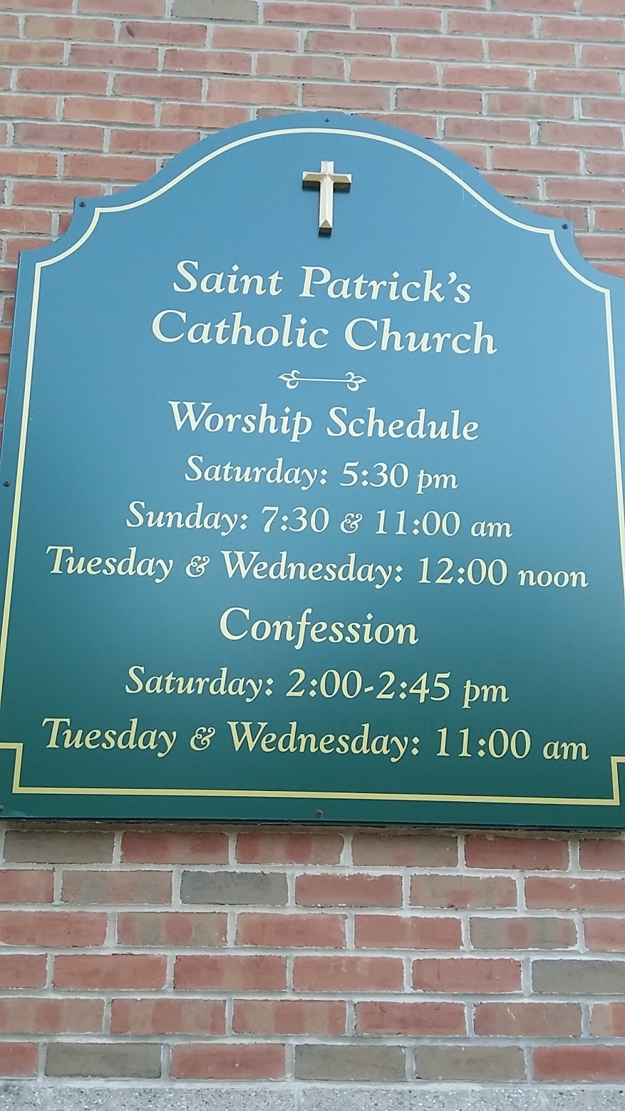 St Patricks Church | 111 E High St, Milford, PA 18337, USA | Phone: (570) 296-7451