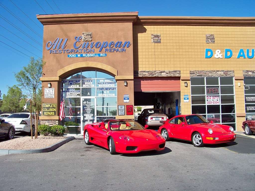 All European | Auto Repair Las Vegas | 7010 W Russell Rd, Las Vegas, NV 89113, USA | Phone: (702) 363-9191