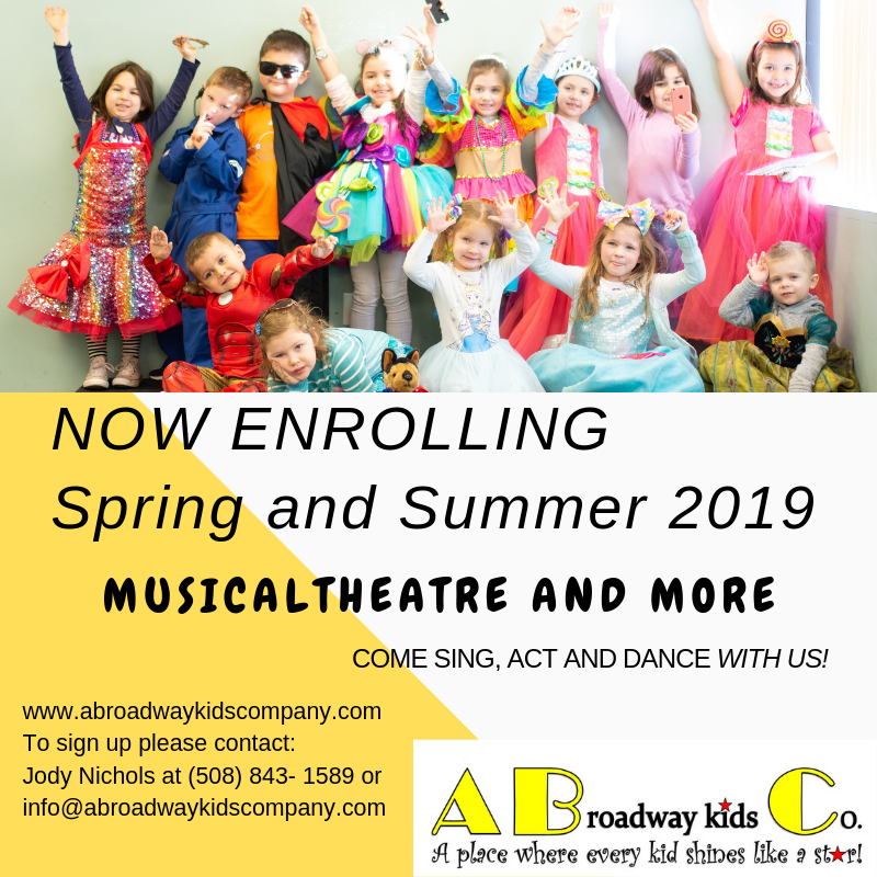 A Broadway Kids Company | 4D Lookout Ln 2nd floor, Middleton, MA 01949, USA | Phone: (508) 843-1589