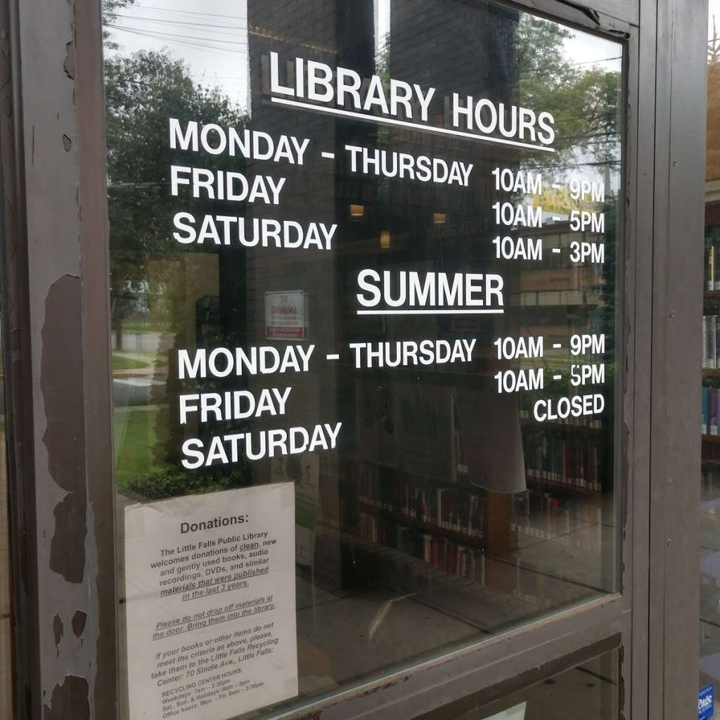 Little Falls Public Library | 8 Warren St, Little Falls, NJ 07424, USA | Phone: (973) 256-2784