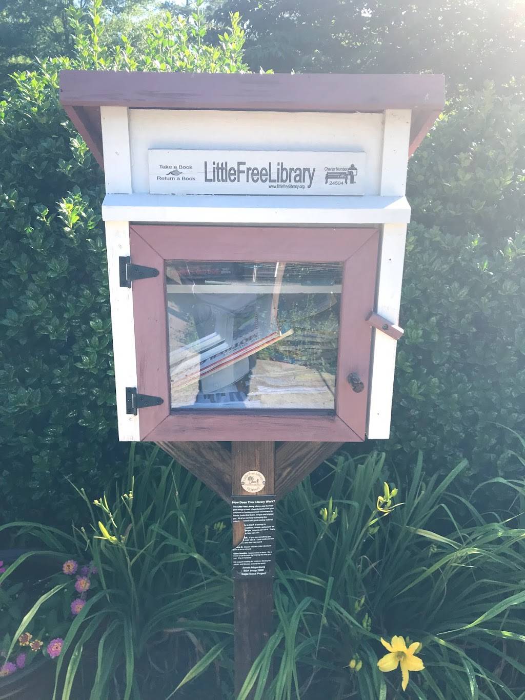 Little Free Library #24504 | 6601 Woodlake Village Pkwy, Midlothian, VA 23112, USA | Phone: (715) 690-2488