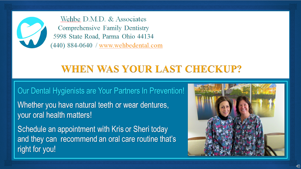 Wehbe DMD & Associates | 5998 State Rd, Parma, OH 44134, USA | Phone: (440) 884-0640
