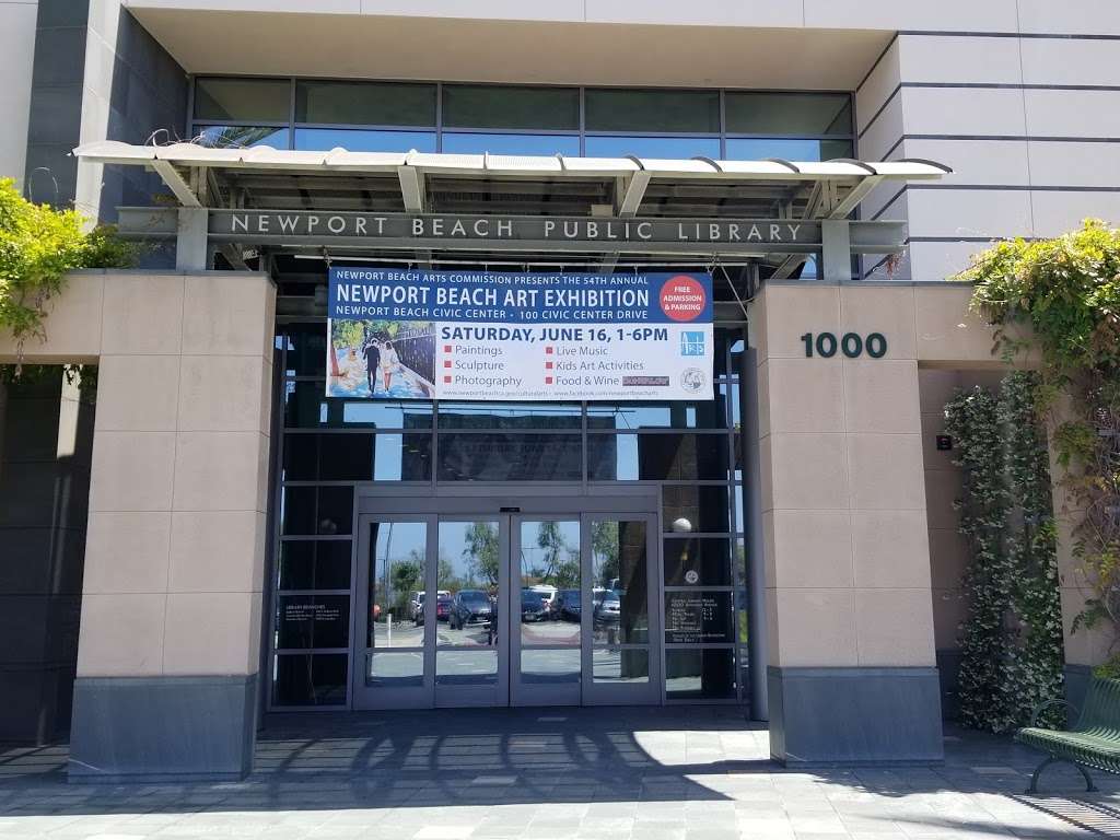 Newport Beach Public Library | 1000 Avocado Ave, Newport Beach, CA 92660, USA | Phone: (949) 717-3800