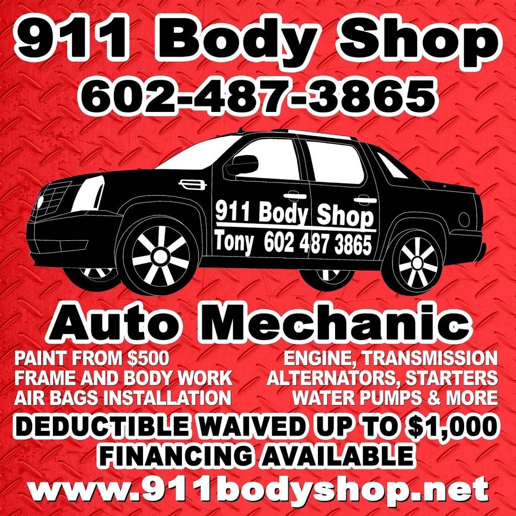 911 Body Shop | 7935 W. GLENDALE AVE STE#B, Glendale, AZ 85303, USA | Phone: (602) 487-3865
