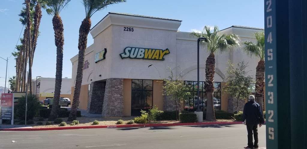 Subway | 2265 E Cheyenne Ave #120, North Las Vegas, NV 89030, USA | Phone: (702) 657-3711