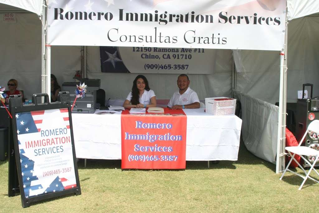 Romero Immigration Services | 12150 Ramona Ave #11, Chino, CA 91710, USA | Phone: (909) 465-3587