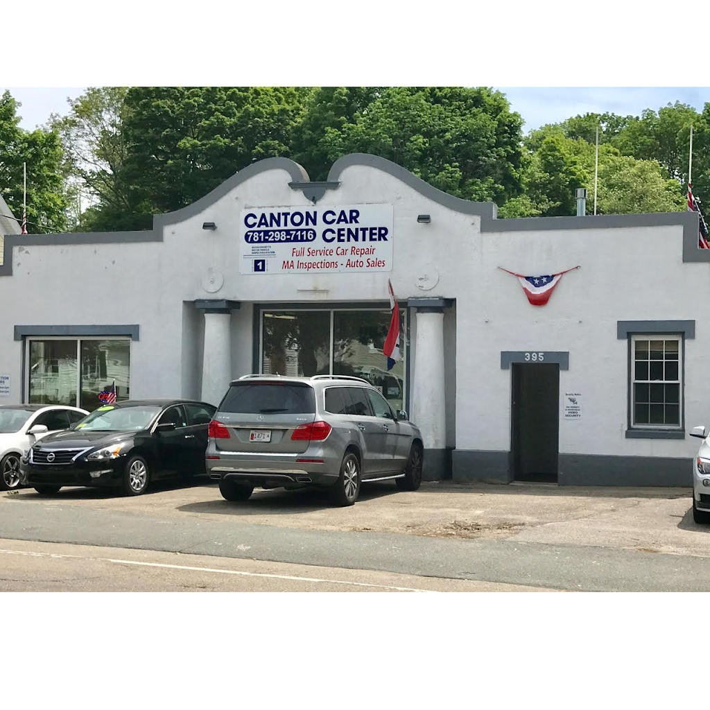 Canton Car Center Inc. | 395 Washington St, Canton, MA 02021, USA | Phone: (781) 298-7116