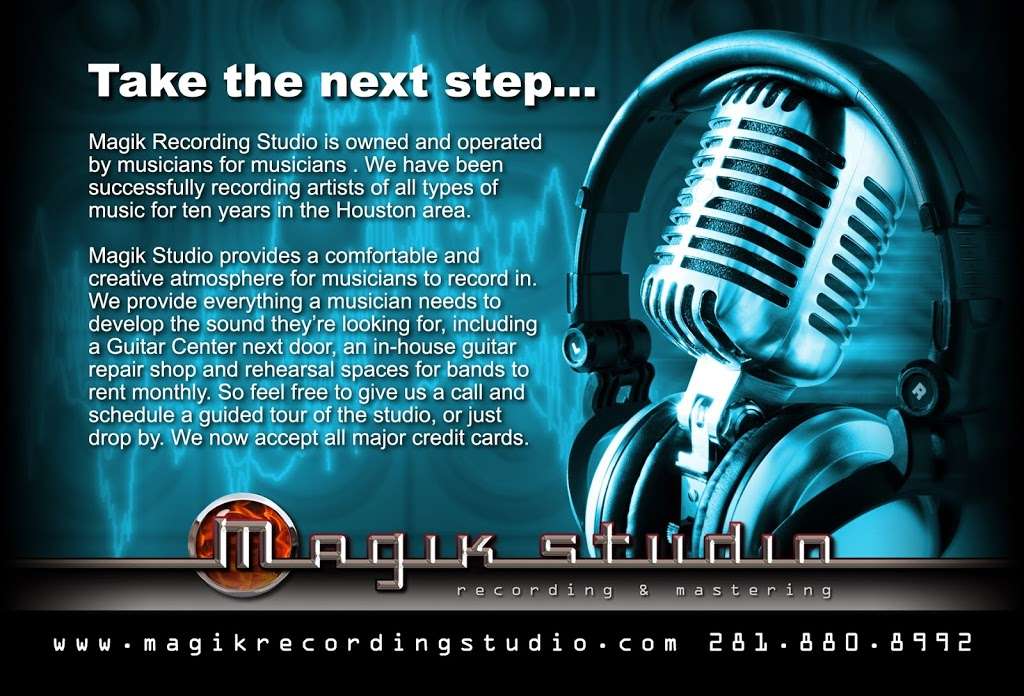 Magik Recording Studio | 16745 North Fwy, Houston, TX 77090, USA | Phone: (281) 880-8992