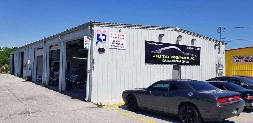Auto-Republic Collision Repair Center | 6545 Walzem Rd, San Antonio, TX 78239, USA | Phone: (210) 401-5431