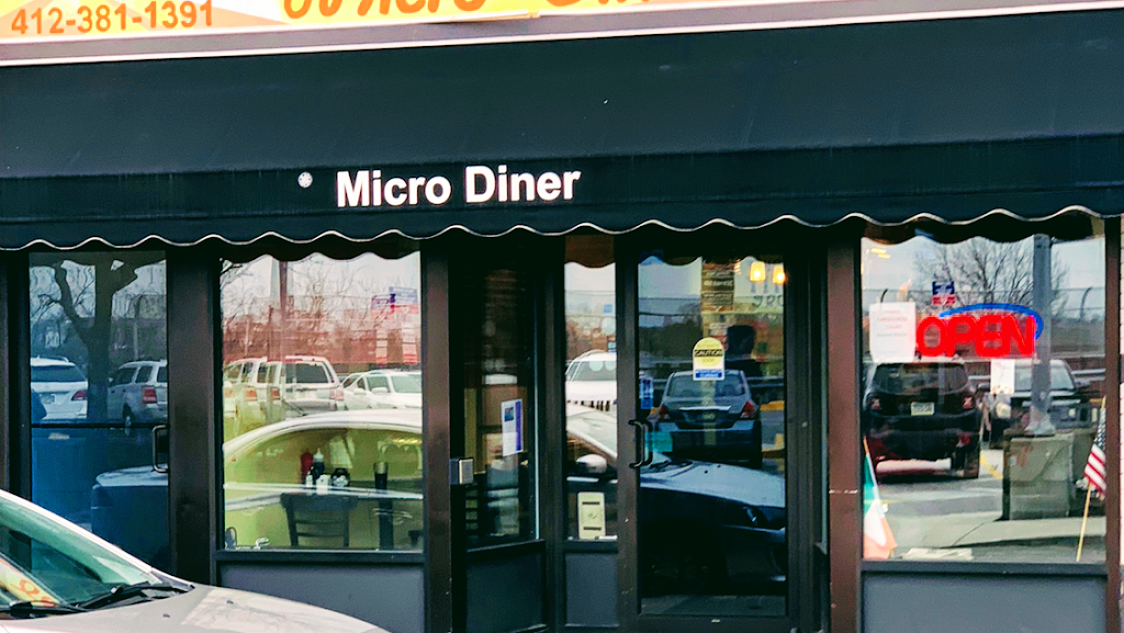 Micro Diner Mt. Washington | 221 Shiloh St, Pittsburgh, PA 15211, USA | Phone: (412) 381-1391