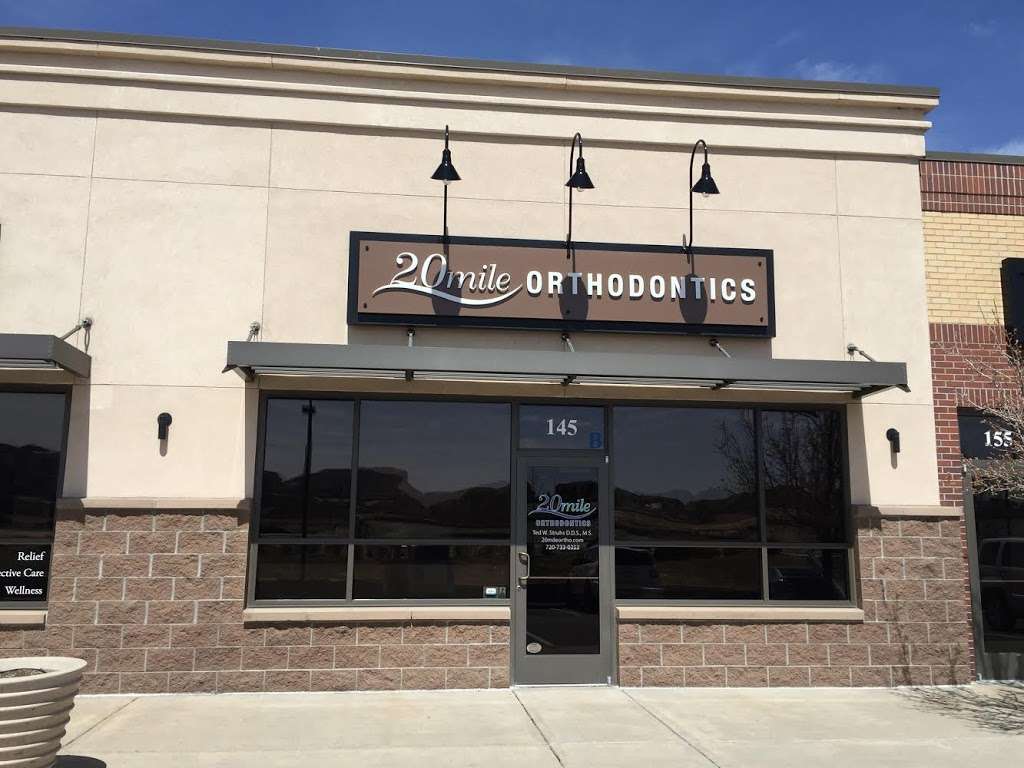 20 Mile Orthodontics | 3750 Dacoro Ln STE 145, Castle Rock, CO 80109, USA | Phone: (720) 465-8464