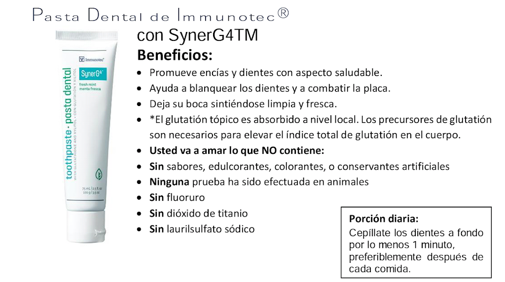 Productos immunotec | Gandul 21350-21320, Francisco Villa 2da Secc, 22236 Tijuana, B.C., Mexico | Phone: 663 114 0249