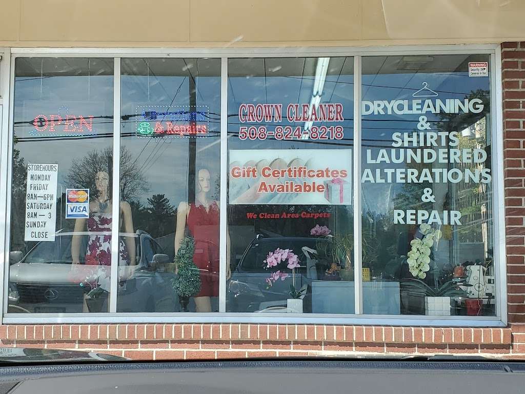 Crown Dry Cleaners | 622 N Main St # 1, Raynham, MA 02767, USA | Phone: (508) 824-8218