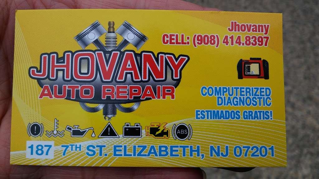 Jhovany Auto Repair | 187 7th St, Elizabeth, NJ 07201, USA | Phone: (908) 414-8397