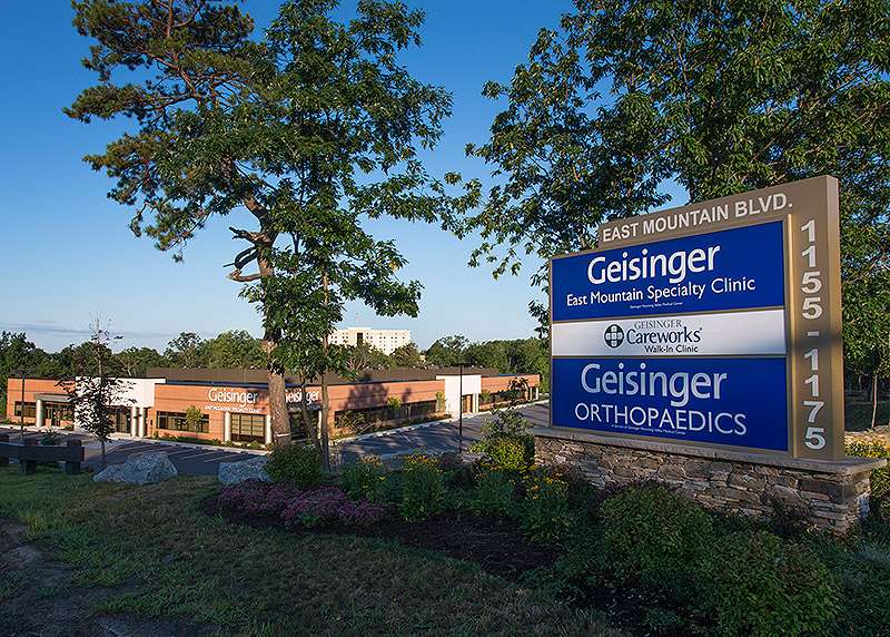Geisinger - East Mountain Specialty Clinic | 1155 E Mountain Blvd, Wilkes-Barre, PA 18702, USA | Phone: (570) 808-7300