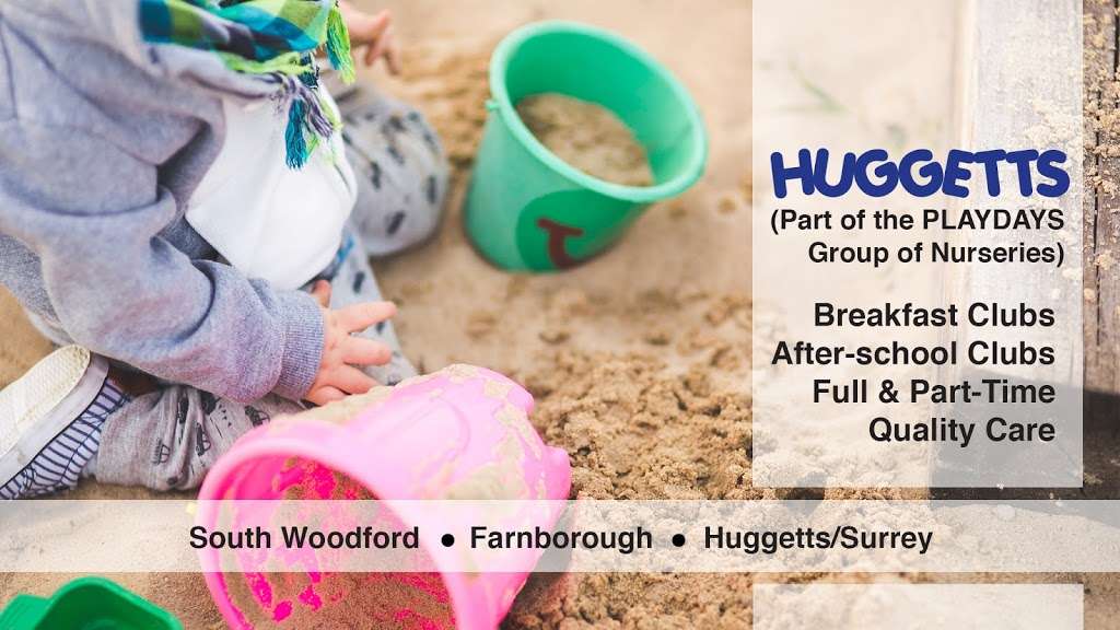 Huggetts Day Nursery (part of the Playdays Group of Nurseries) | Eastbourne Rd, Blindley Heath, Lingfield RH7 6JR, UK | Phone: 01342 832218