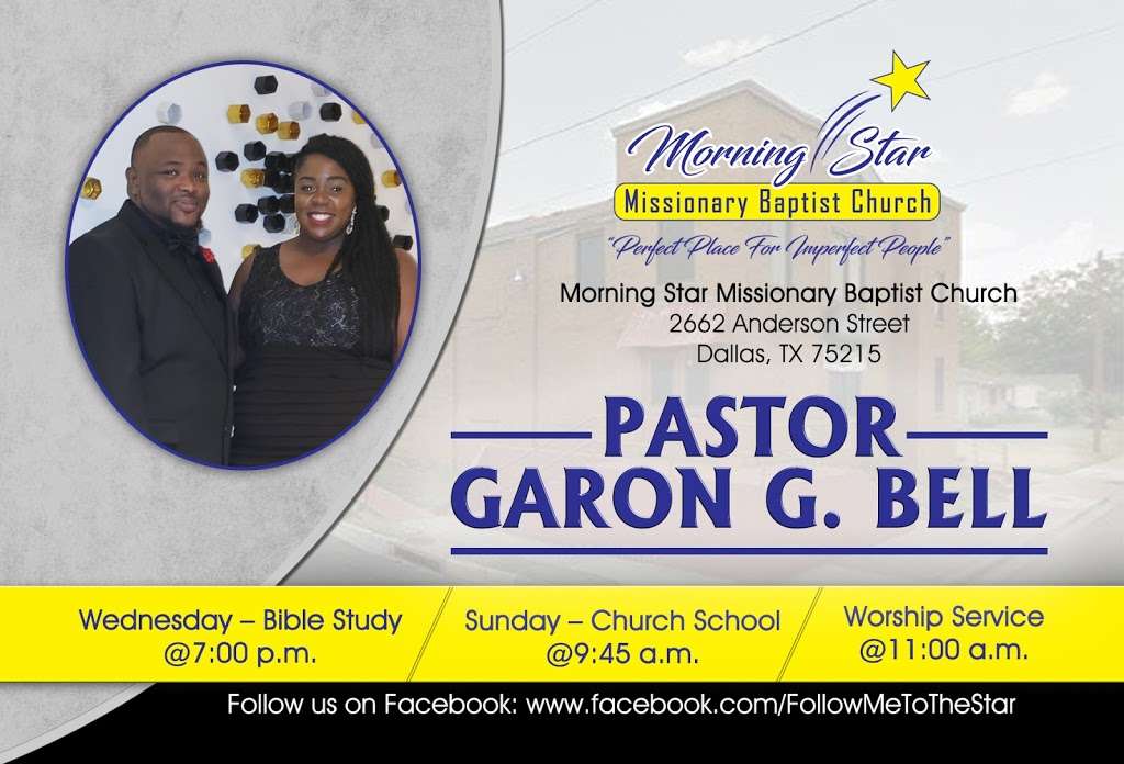 Morning Star Missionary Baptist Church | 2662 Anderson St, Dallas, TX 75215, USA | Phone: (214) 421-1198