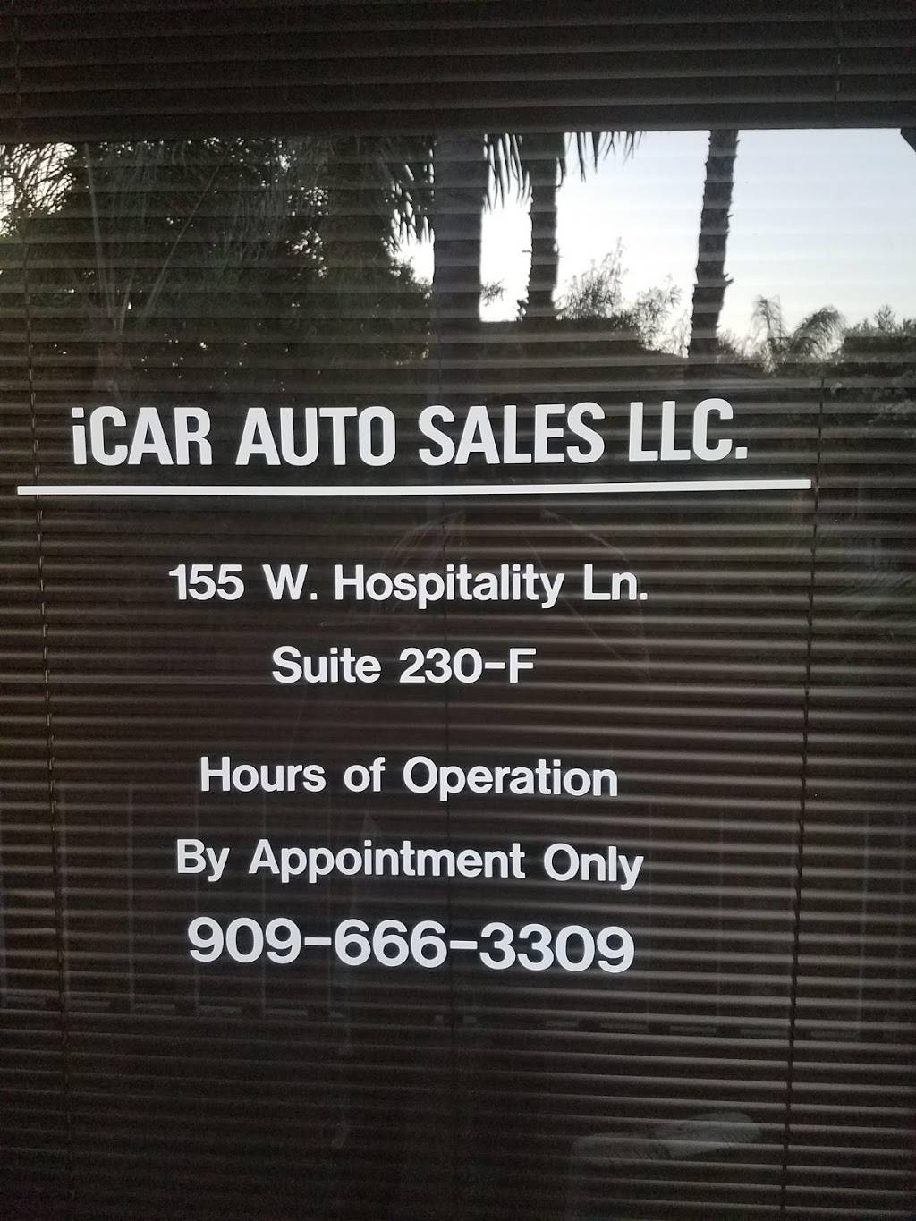 iCar Auto Sales | 155 W. Hospitality ln 230_f, San Bernardino, CA 92408, USA | Phone: (909) 666-3309