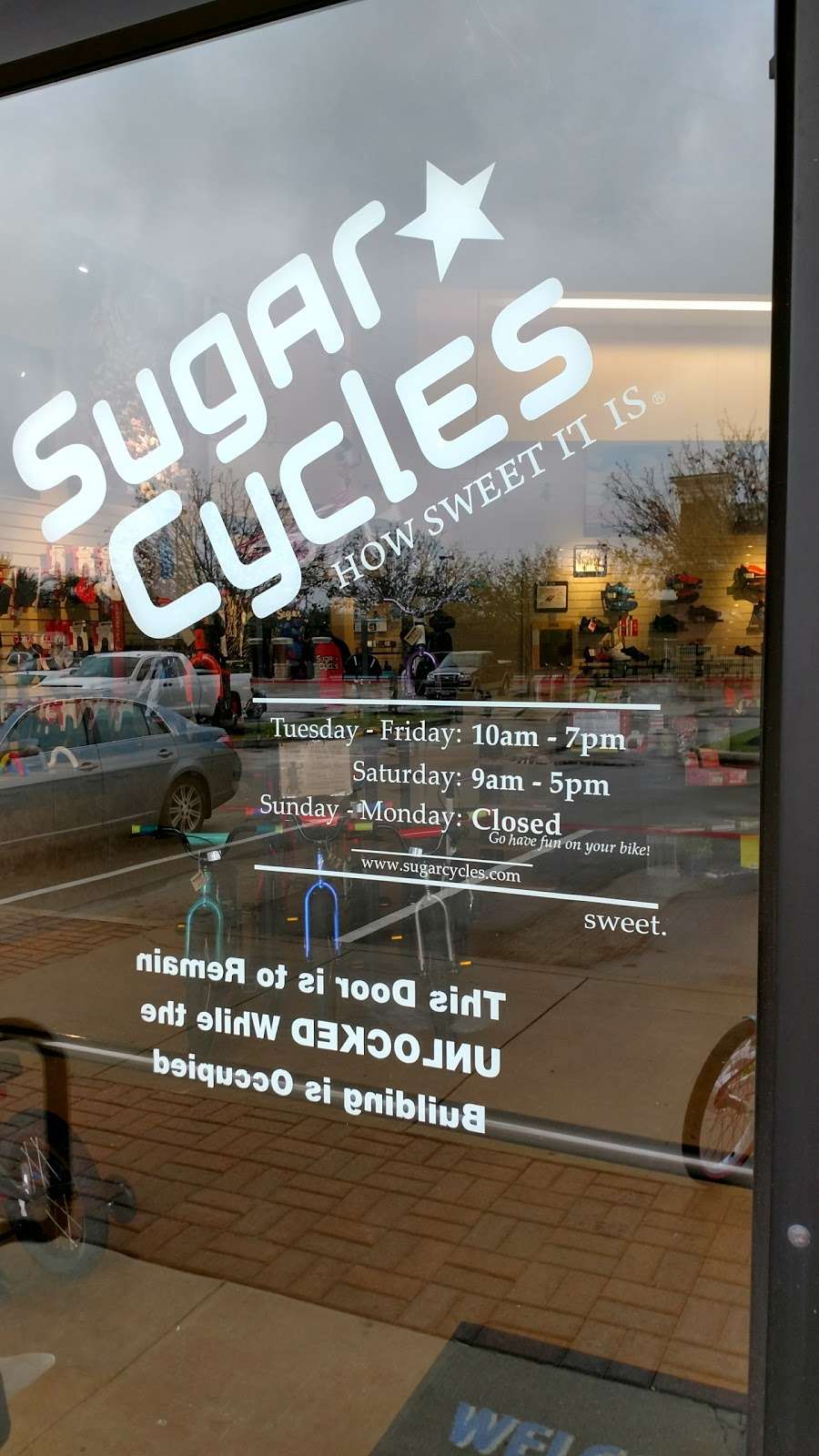 Sugar Cycles, Inc. | 7260 Hwy 6 #400, Missouri City, TX 77459, USA | Phone: (281) 261-2900