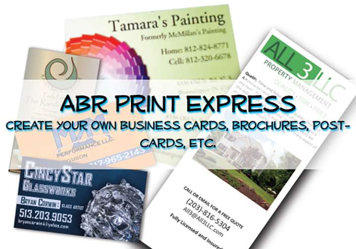 ABR Print | 3808 W Vernal Pike, Bloomington, IN 47404, USA | Phone: (812) 339-9147