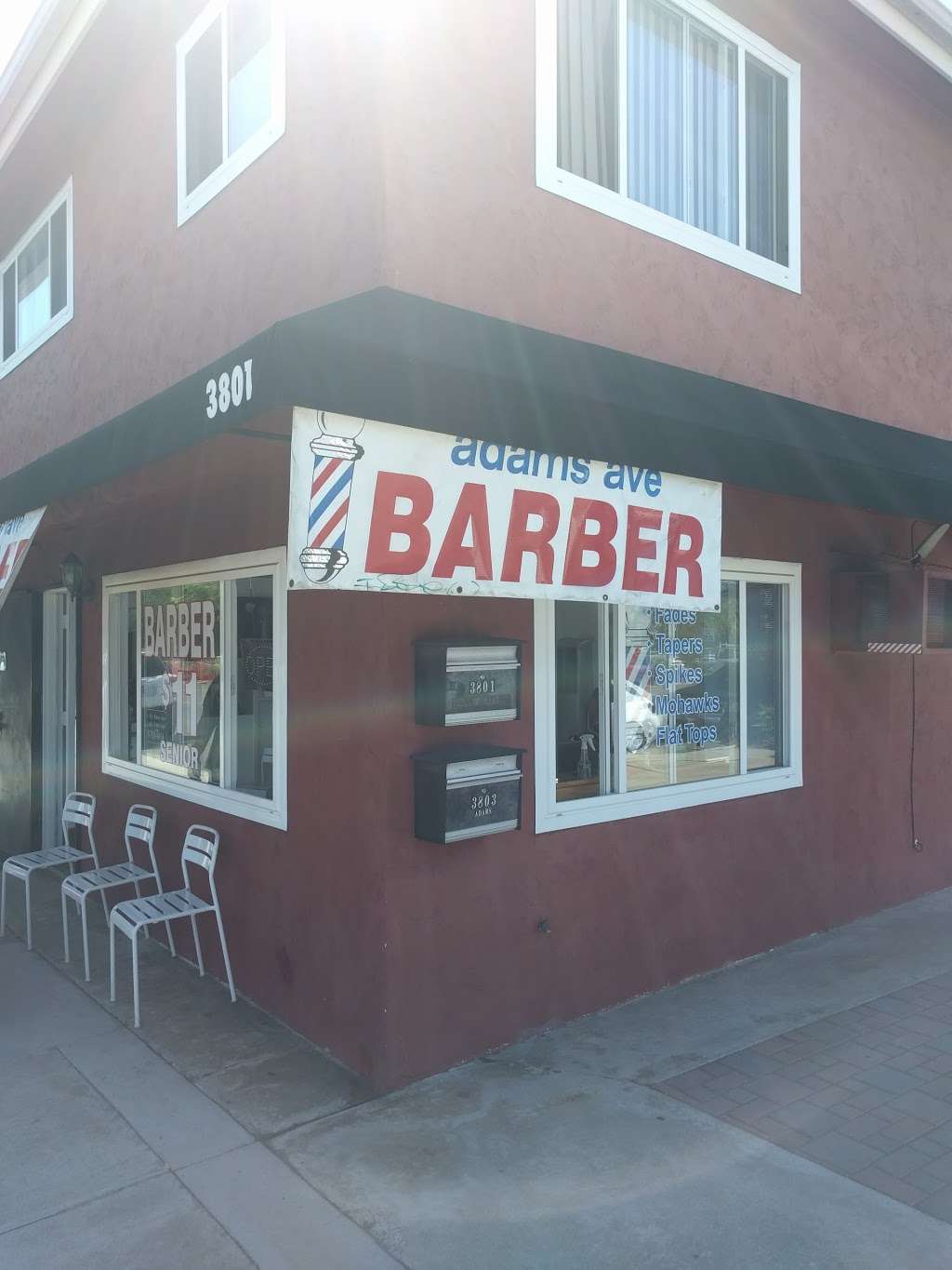 Adams Ave Barber shop | 3801 Adams Ave, San Diego, CA 92116, USA | Phone: (619) 793-6454