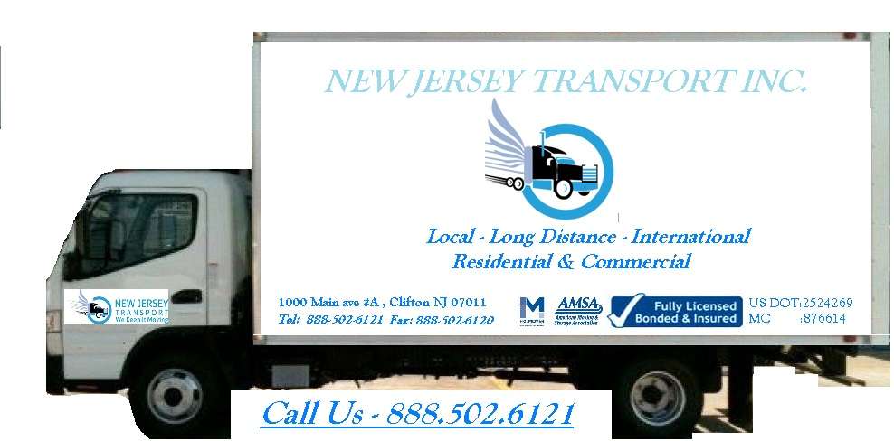 New Jersey Transport inc Moving Company | 54 Freeman St, Newark, NJ 07105, USA | Phone: (888) 502-6121