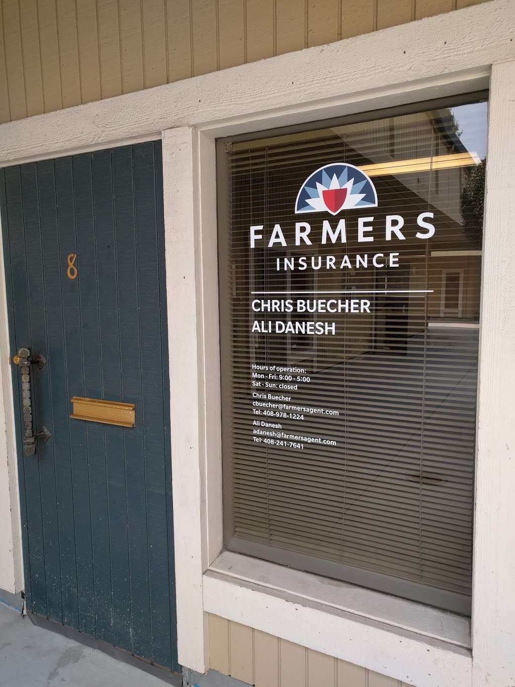 Farmers Insurance - Ali Danesh | 4606 Meridian Ave Ste 205, San Jose, CA 95124, USA | Phone: (408) 241-7641