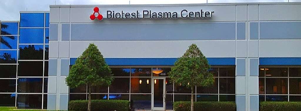 Biotest Plasma Center, Plasma Donation Centers | 2501 Discovery Dr #400, Orlando, FL 32826, USA | Phone: (407) 207-1932