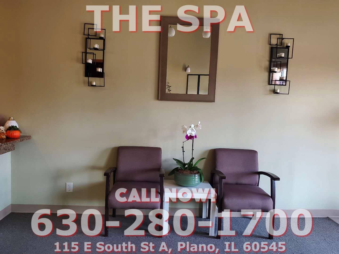 The Spa | 115 E South St Suite A, Plano, IL 60545, USA | Phone: (630) 280-1700