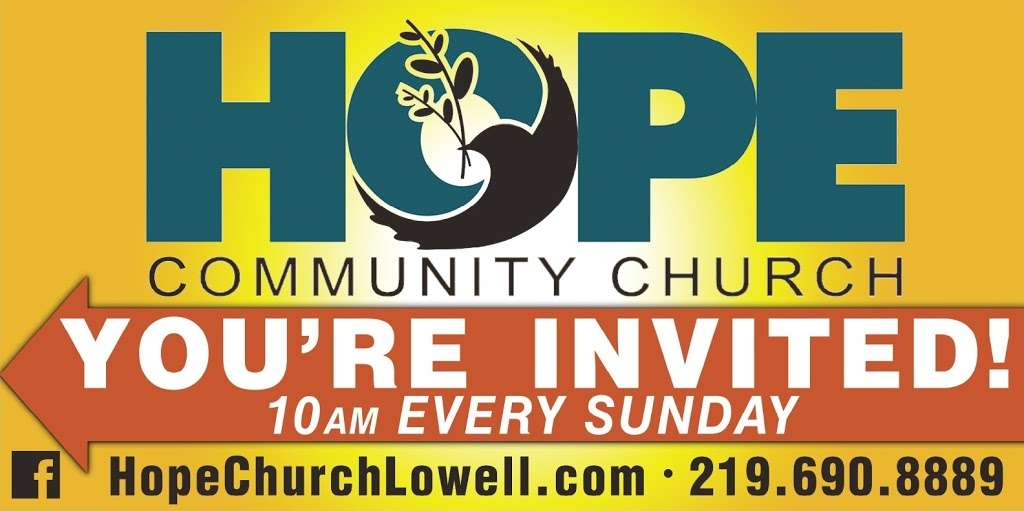 Hope Community Church of Lowell | 10505 W 181st Ave, Lowell, IN 46356, USA | Phone: (219) 690-8889