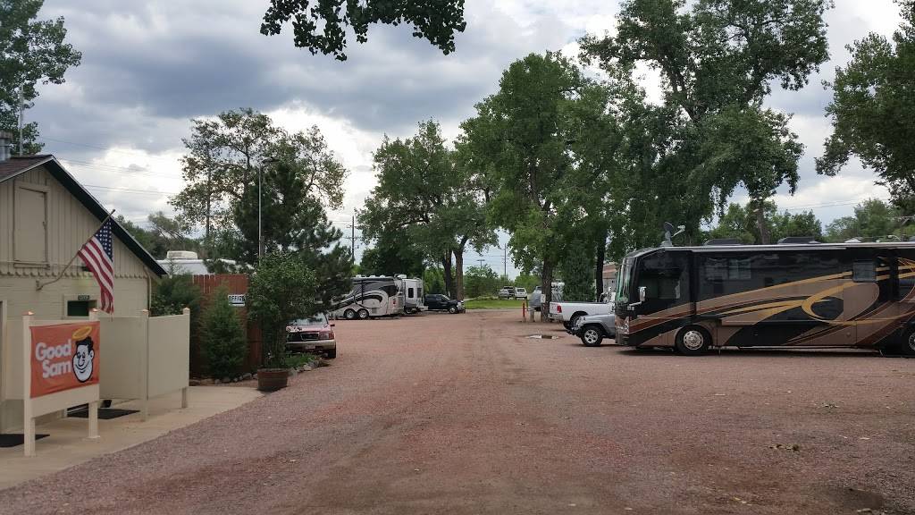 Goldfield Campground | 411 S 26th St, Colorado Springs, CO 80904, USA | Phone: (719) 471-0495