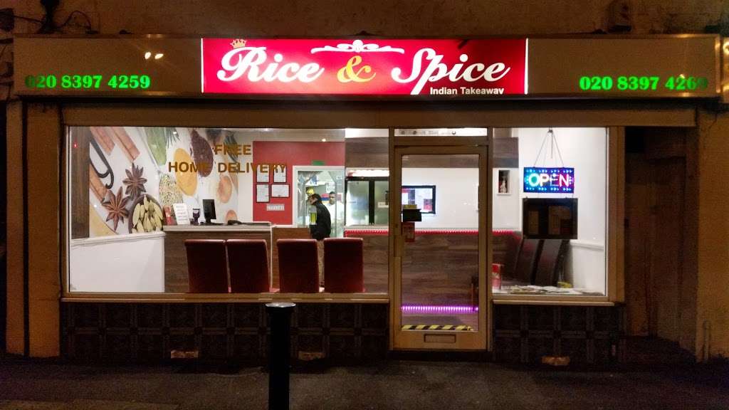 Rice and Spice | 478 Chessington Rd, Ewell, Epsom KT19 9ES, UK | Phone: 020 8397 4259