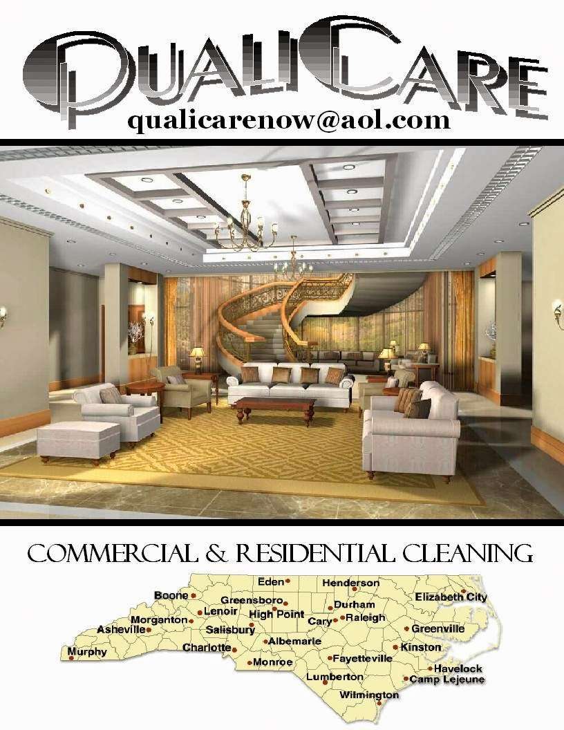 QualiCare Commercial Cleaning | 245 Mt Holly-Huntersville Rd, Charlotte, NC 28214, USA | Phone: (704) 218-9645