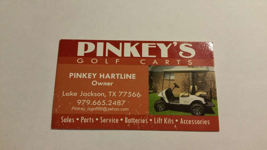 Pinkeys Golf Carts | 126 Persimmon Ln, Lake Jackson, TX 77566, USA | Phone: (979) 665-2487