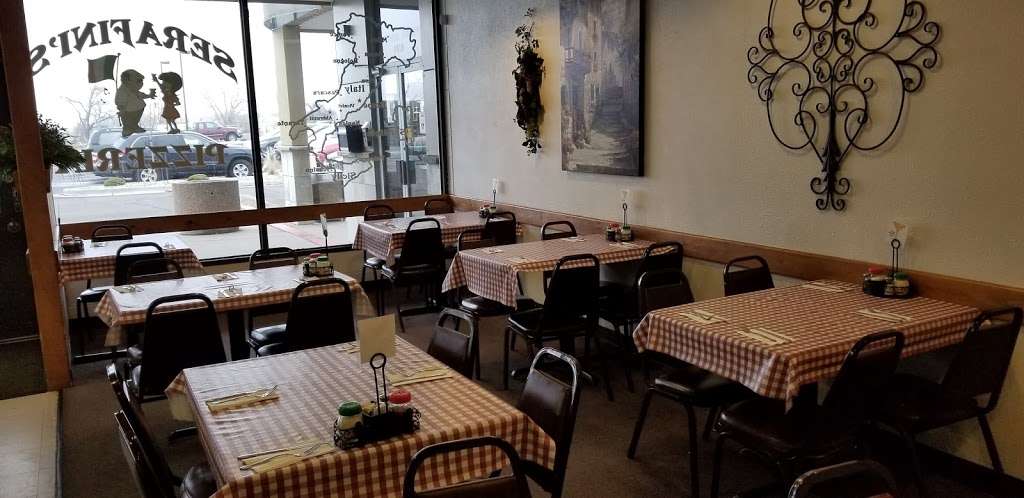 Serafinis Pizzeria | 2414 E Bridge St, Brighton, CO 80601, USA | Phone: (303) 659-5233