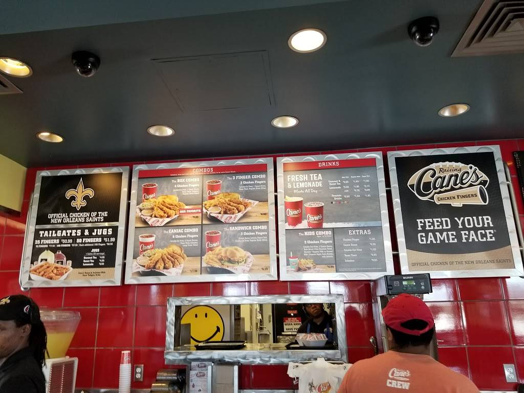 Raising Canes Chicken Fingers | 4740 Chef Menteur Hwy, New Orleans, LA 70126, USA | Phone: (504) 948-9582