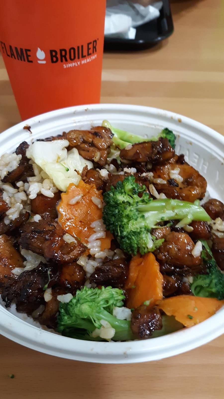 Flame Broiler | 4950 La Sierra Ave #6, Riverside, CA 92505, USA | Phone: (951) 525-3434