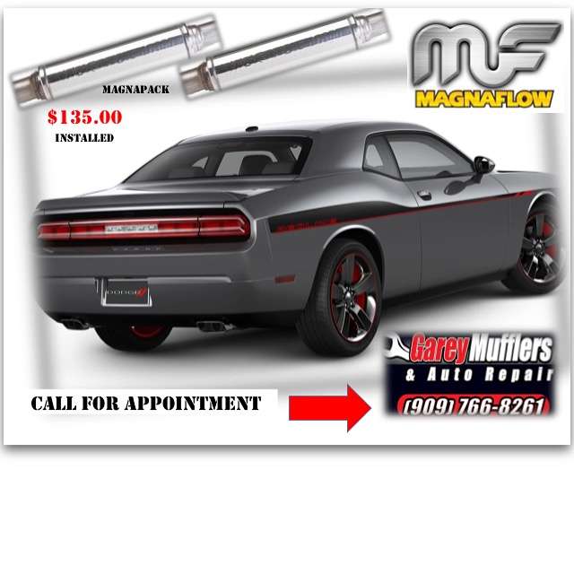 Garey Mufflers & Auto repair | #B, 1321 S Garey Ave, Pomona, CA 91766, USA | Phone: (909) 766-8261