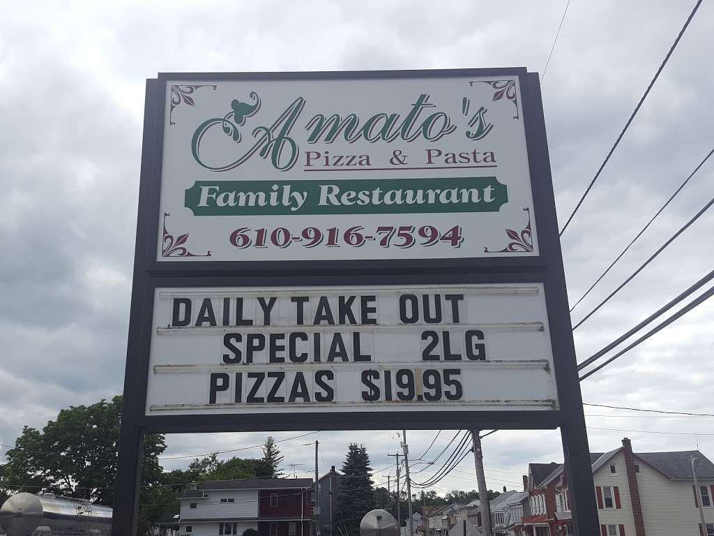 Amatos Pizza & Pasta | 2210 Main St, Centerport, PA 19516, USA | Phone: (610) 916-7594