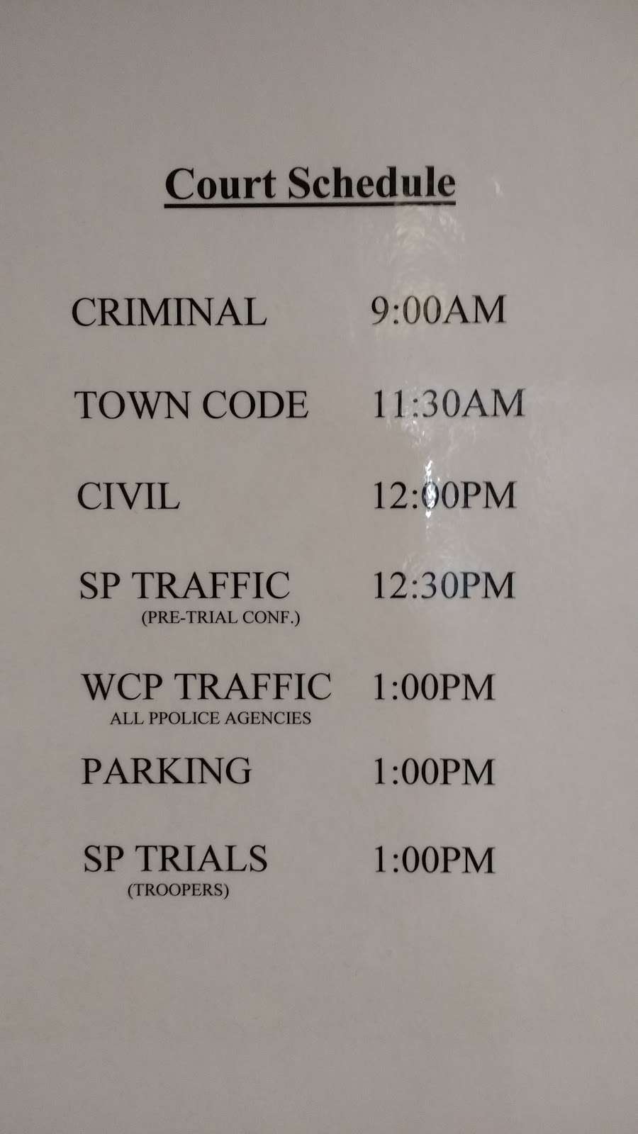 The Town of Cortlandt Court | 1 Heady St, Cortlandt, NY 10567, USA | Phone: (914) 734-1092