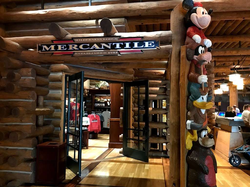 Wilderness Lodge Mercantile | 901 Timberline Dr, Orlando, FL 32836, USA | Phone: (407) 939-5277